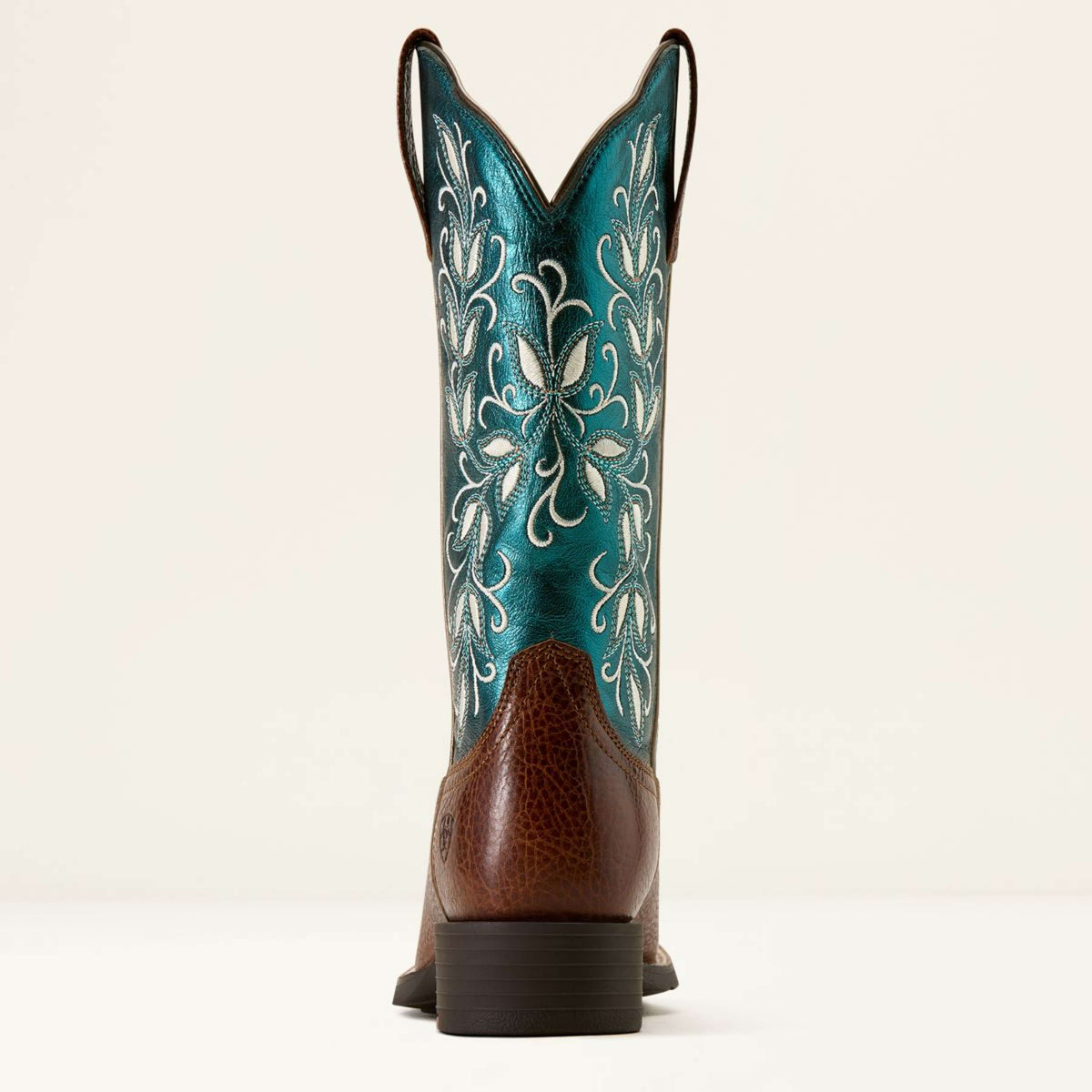 Ariat Westernlaarzen Round Up Holly Dames Beasty Brown/Metallic Sea