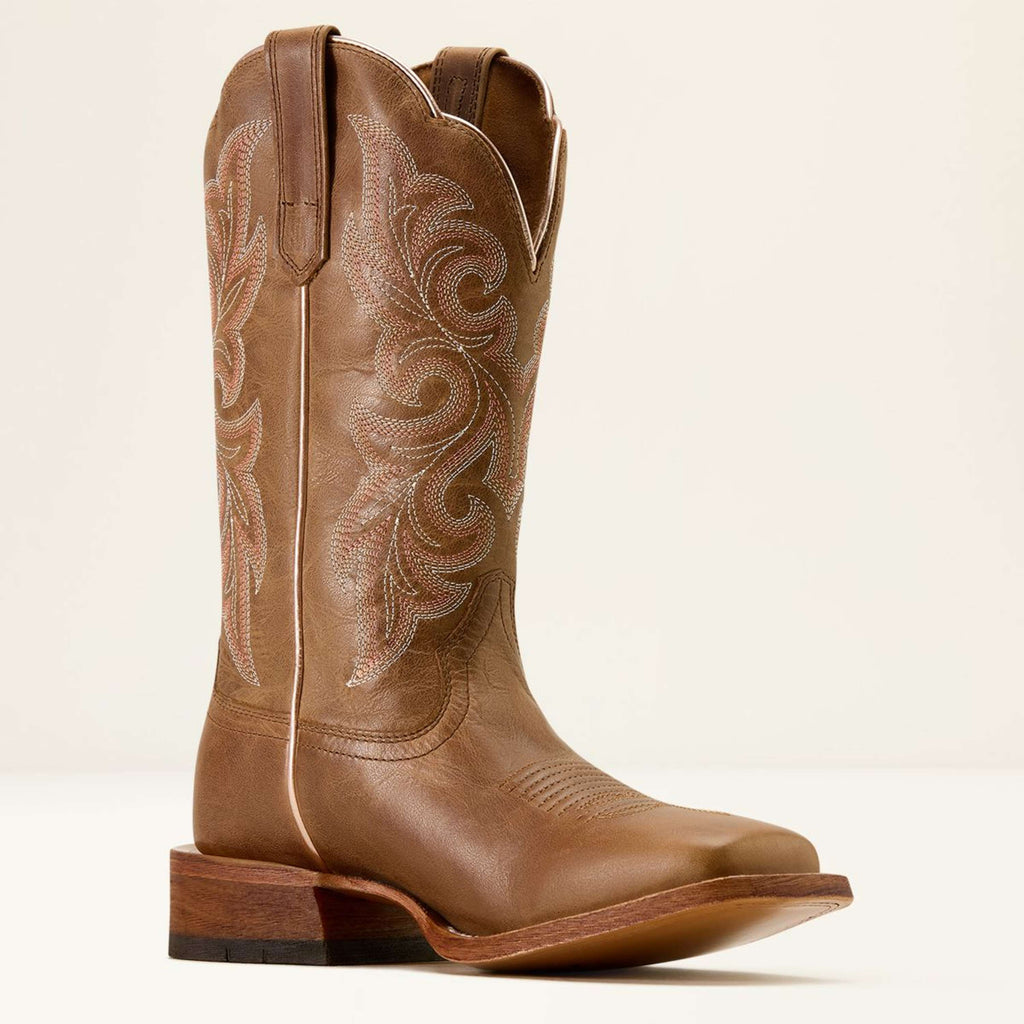 Ariat Westernlaarzen County Lane Dames Natural Tan