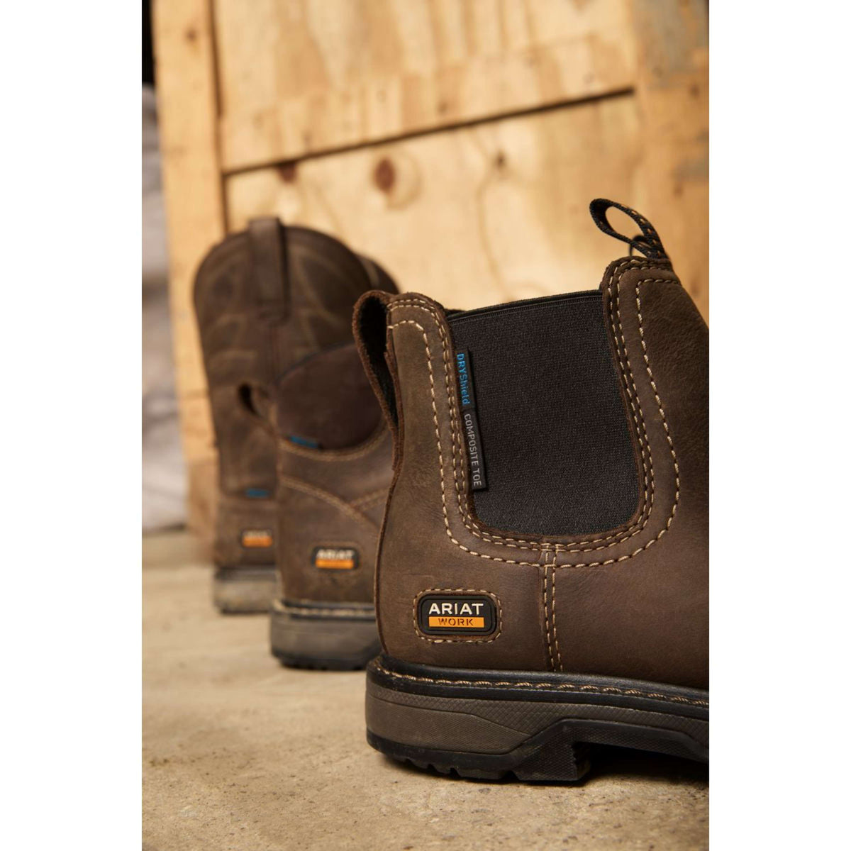 Ariat Jodhpurs Riverter Chelsea H20 Dames Donkerbruin