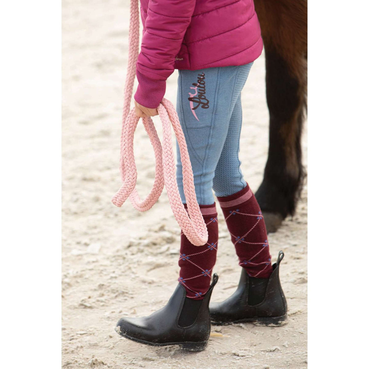 Harry's Horse Rijlegging Loulou Denim Fiss Full Grip Blauw