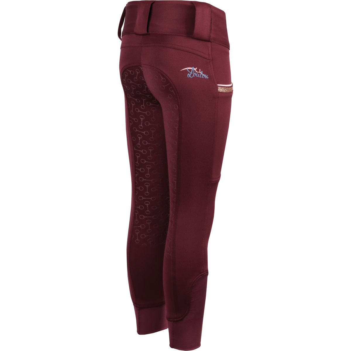 Harry's Horse Rijbroek LouLou Söll Full Grip Maroon