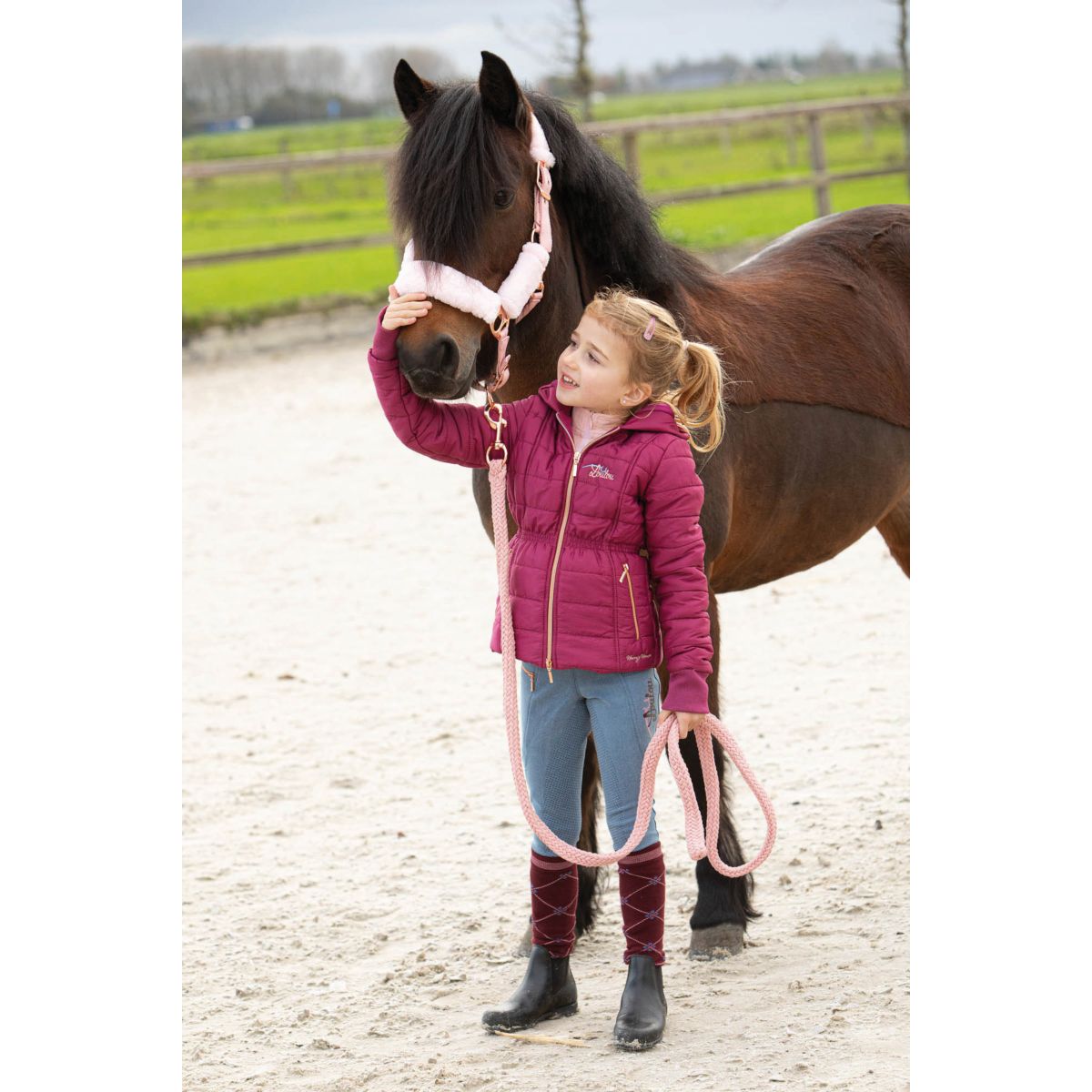 Harry's Horse Jas LouLou Morgins Maroon