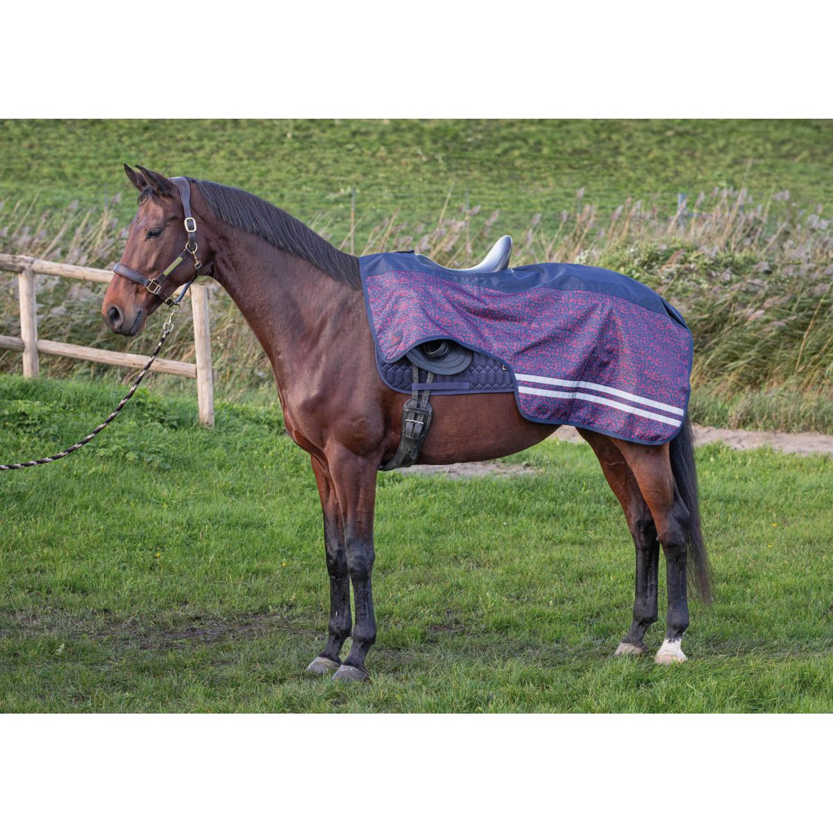 Harry's Horse Uitrijdeken Fleece Waterdicht 0gr Dress Blues