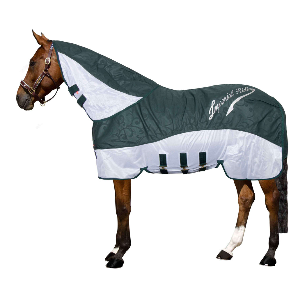 Imperial Riding Vliegen- en Regendeken IRHSuper-Dry Forest Green
