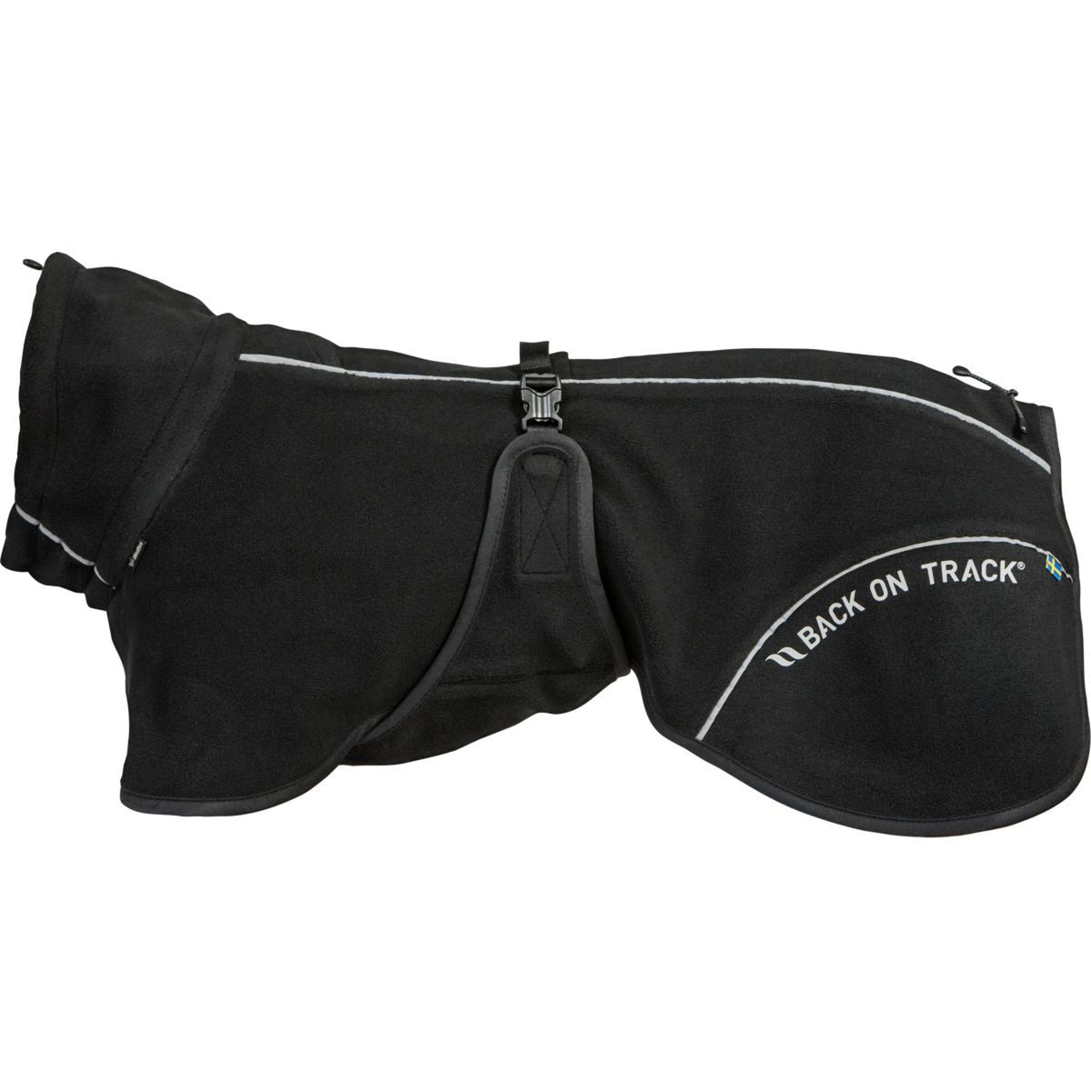 Back on Track Hondenjas BAY Fleece Zwart