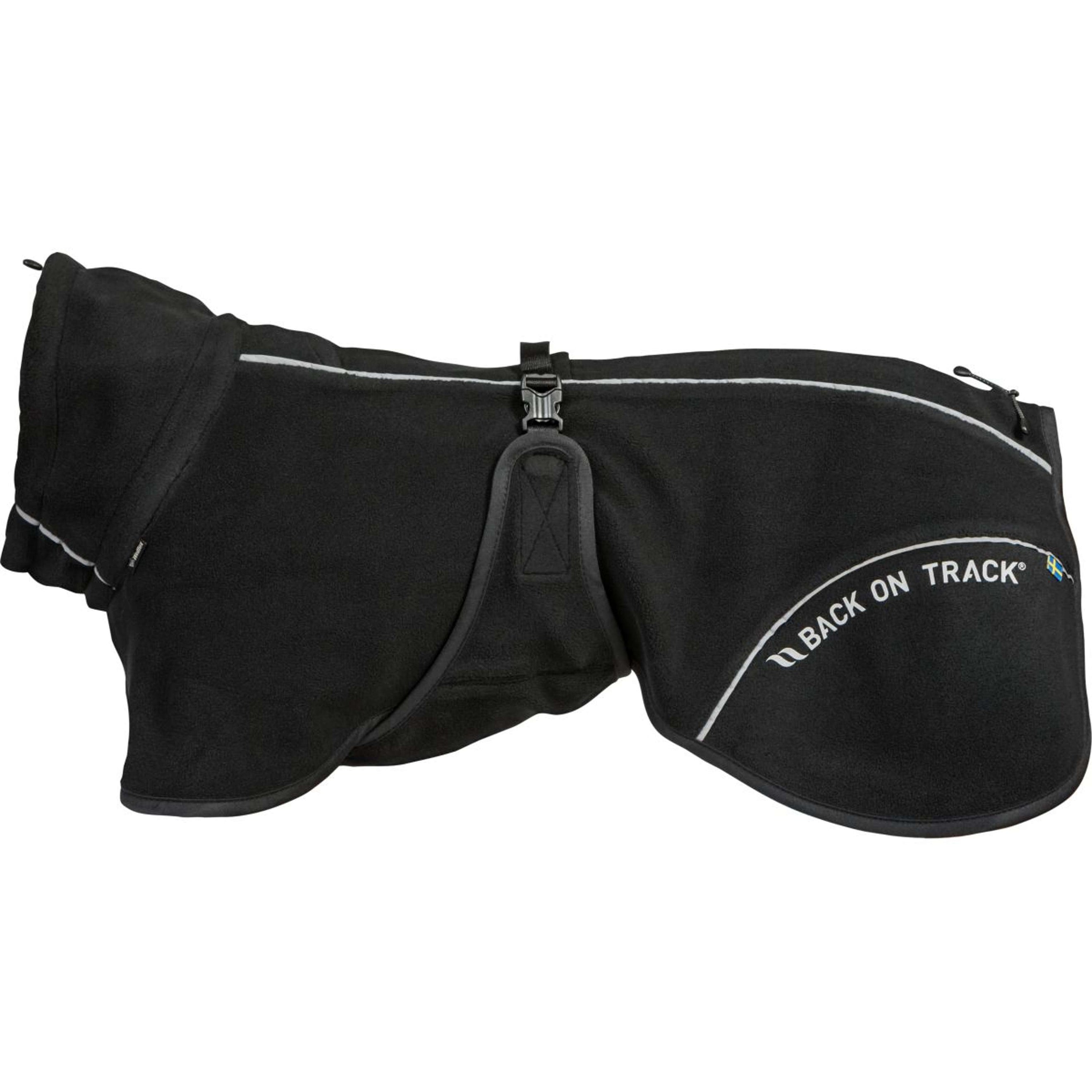 Back on Track Hondenjas BAY Fleece Zwart
