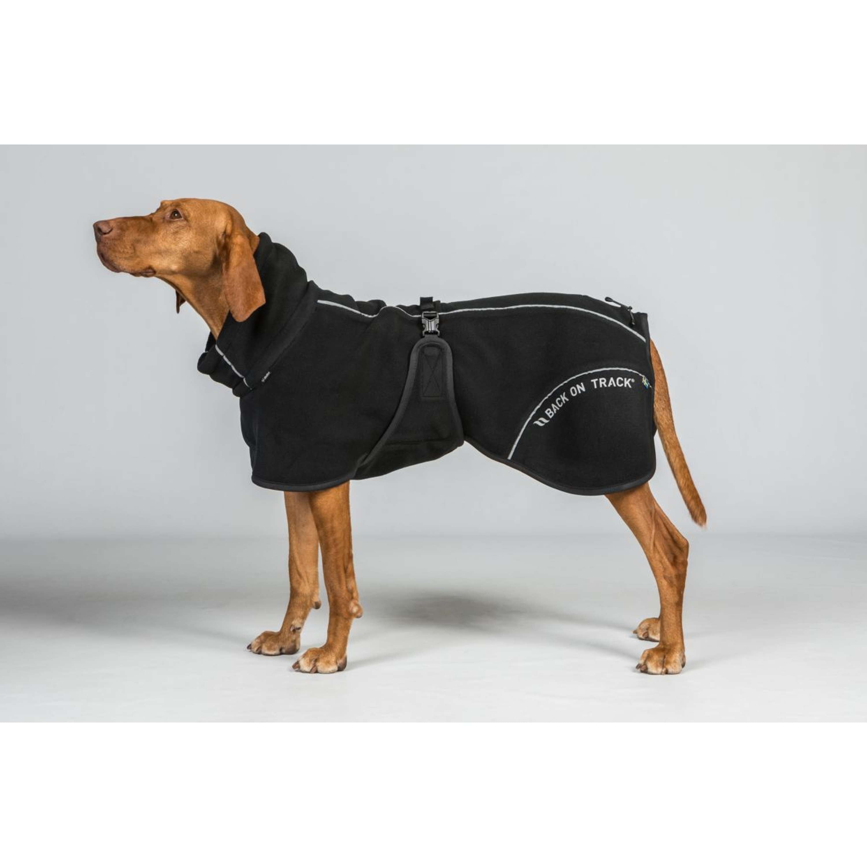 Back on Track Hondenjas BAY Fleece Zwart