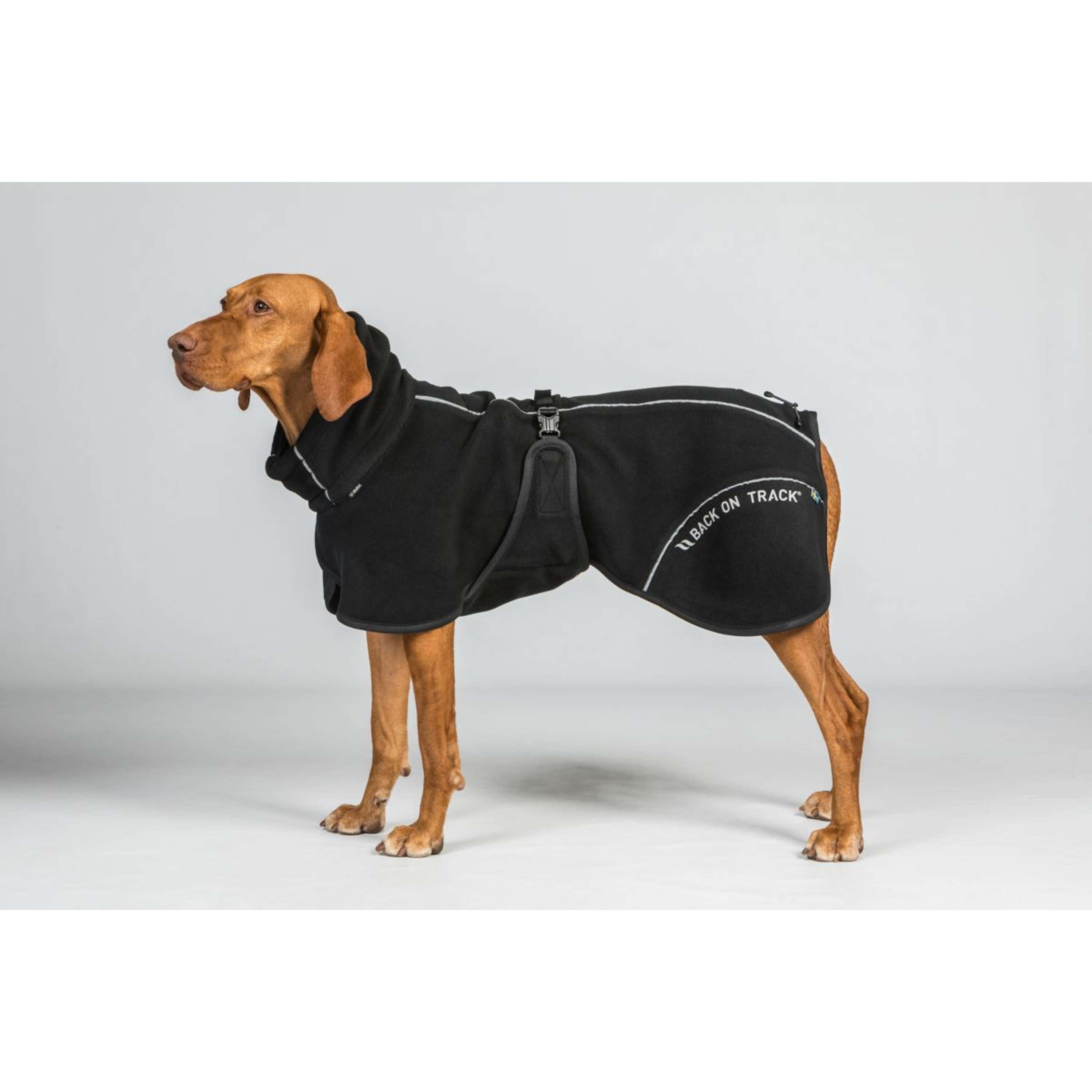 Back on Track Hondenjas BAY Fleece Zwart