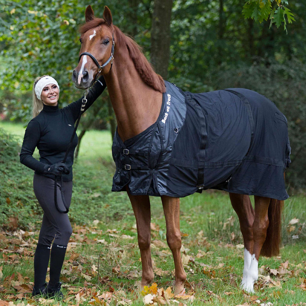 Back on Track Maasdeken Paard Blauw