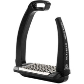 Acavallo Stijgbeugels REL-X Easy Zwart/Zwart