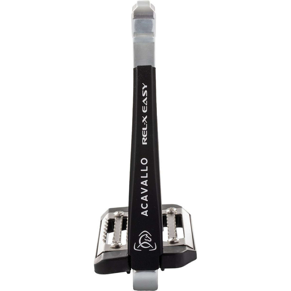 Acavallo Stijgbeugels REL-X Easy Aluminium/Zwart