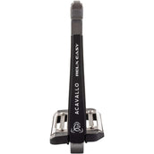 Acavallo Stijgbeugels REL-X Easy Titanium/Zwart