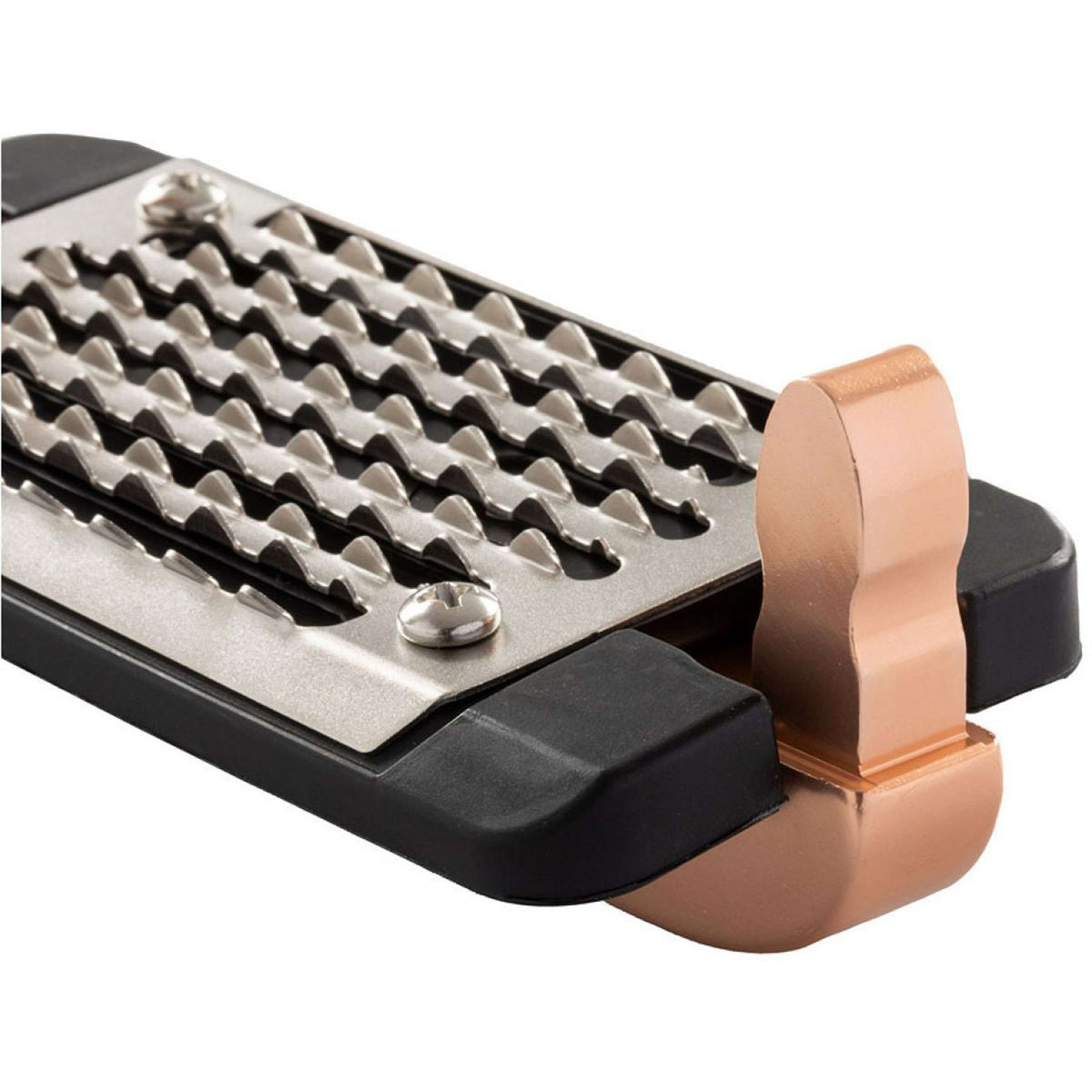 Acavallo Stijgbeugels REL-X Easy Zwart/Roségoud