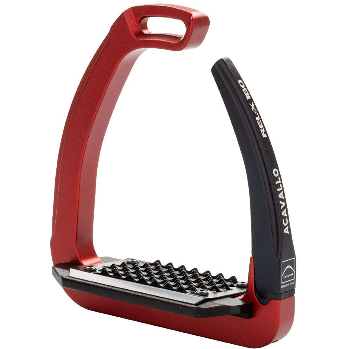 Acavallo Stijgbeugels REL-X 180 Crimson/Zwart
