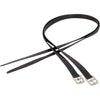 Premiere Stijgbeugelriemen Vegan Zwart