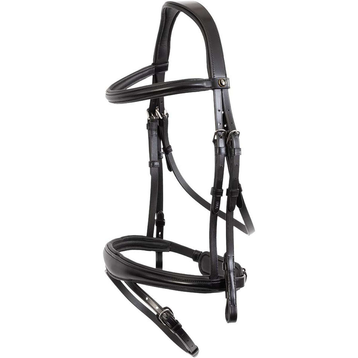 BR Hoofdstel Credition Zwart/Zilver