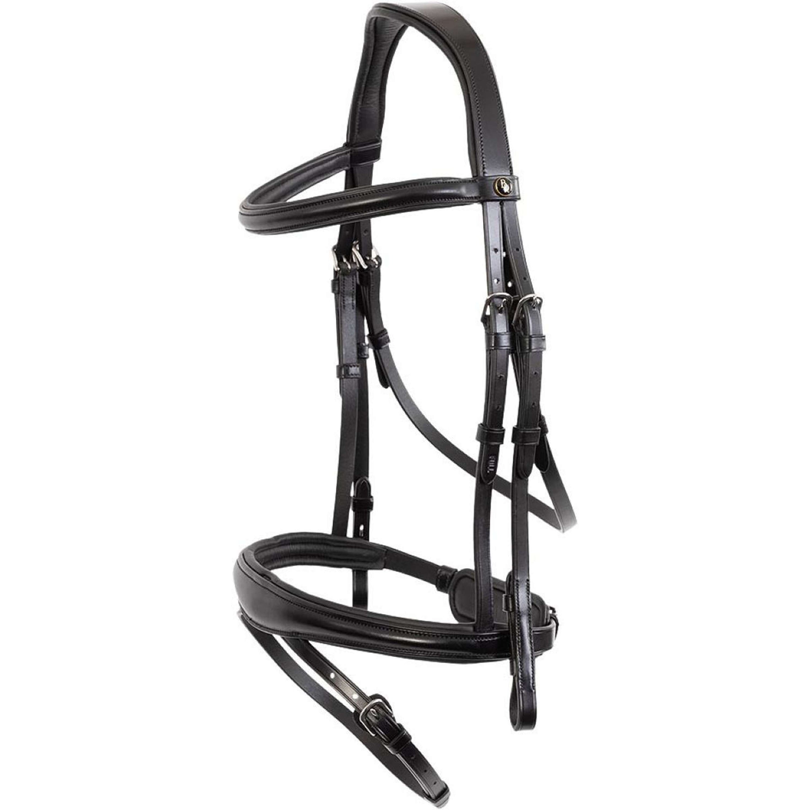 BR Hoofdstel Credition Zwart/Zilver