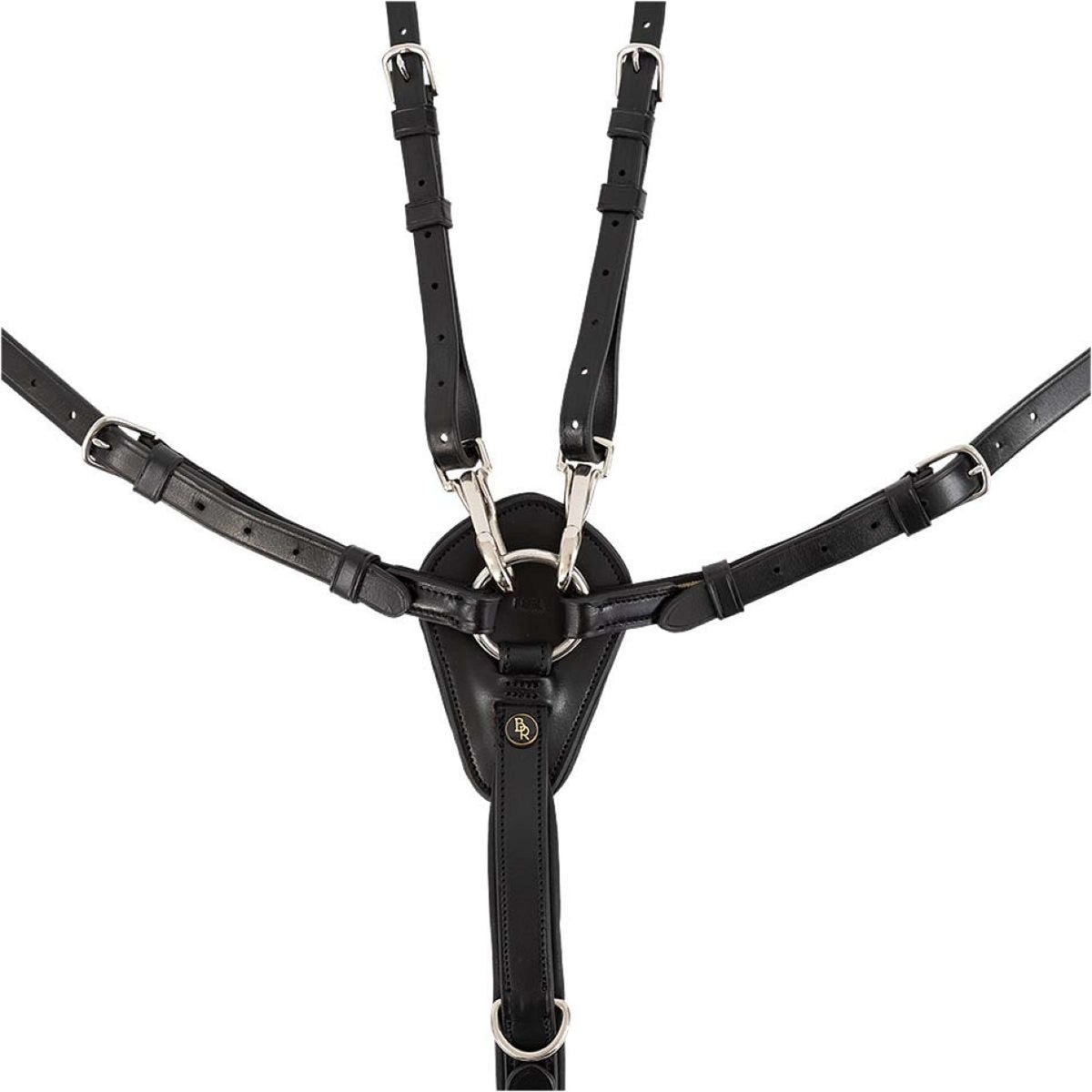 BR Martingaal Corsham Zwart/Zilver