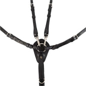 BR Martingaal Corsham Zwart/Zilver