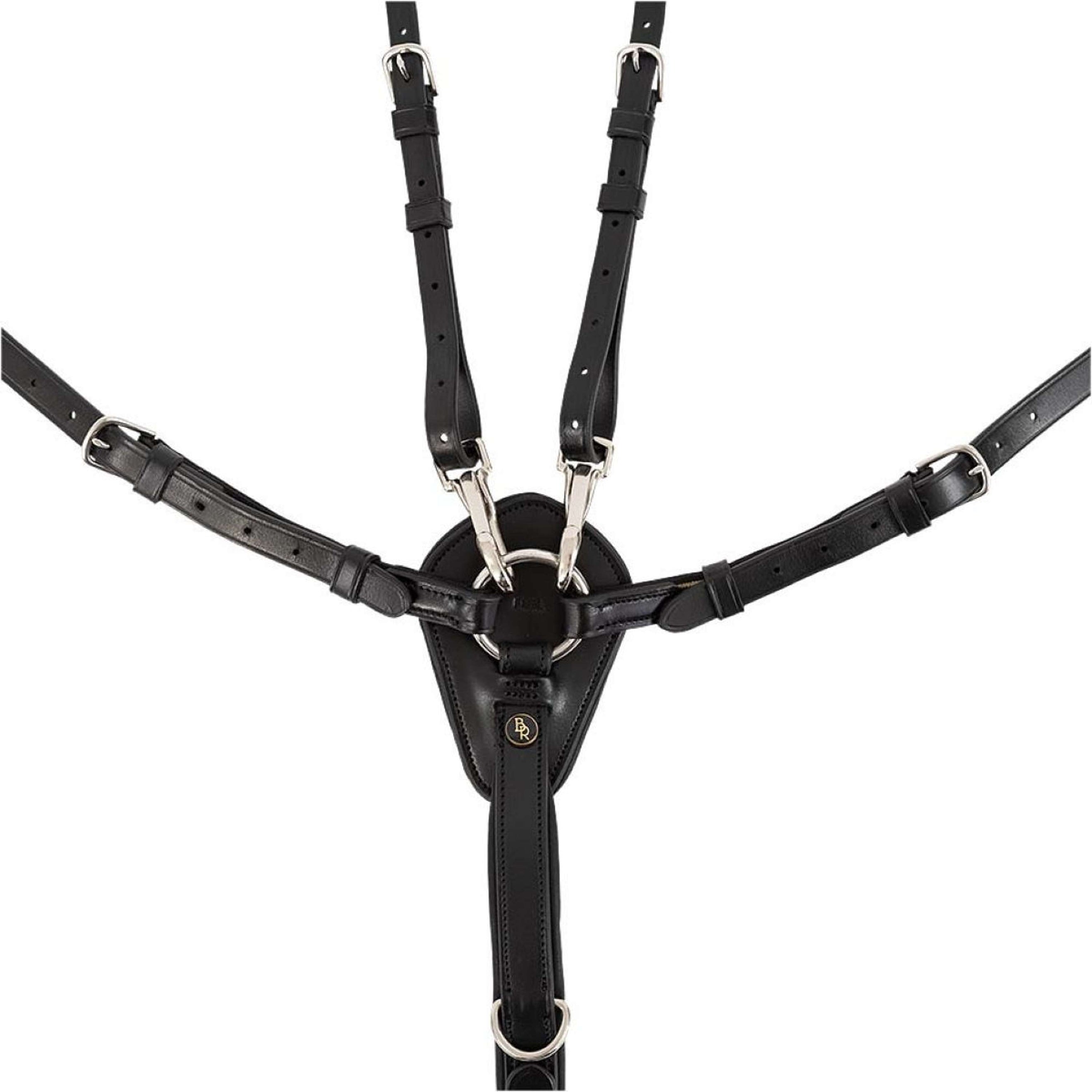 BR Martingaal Corsham Zwart/Zilver BR Martingaal Corsham Zwart/Zilver