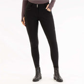 BR Rijbroek AW25 Softshell Jude Dames Siliconen Zitvlak Meteorite