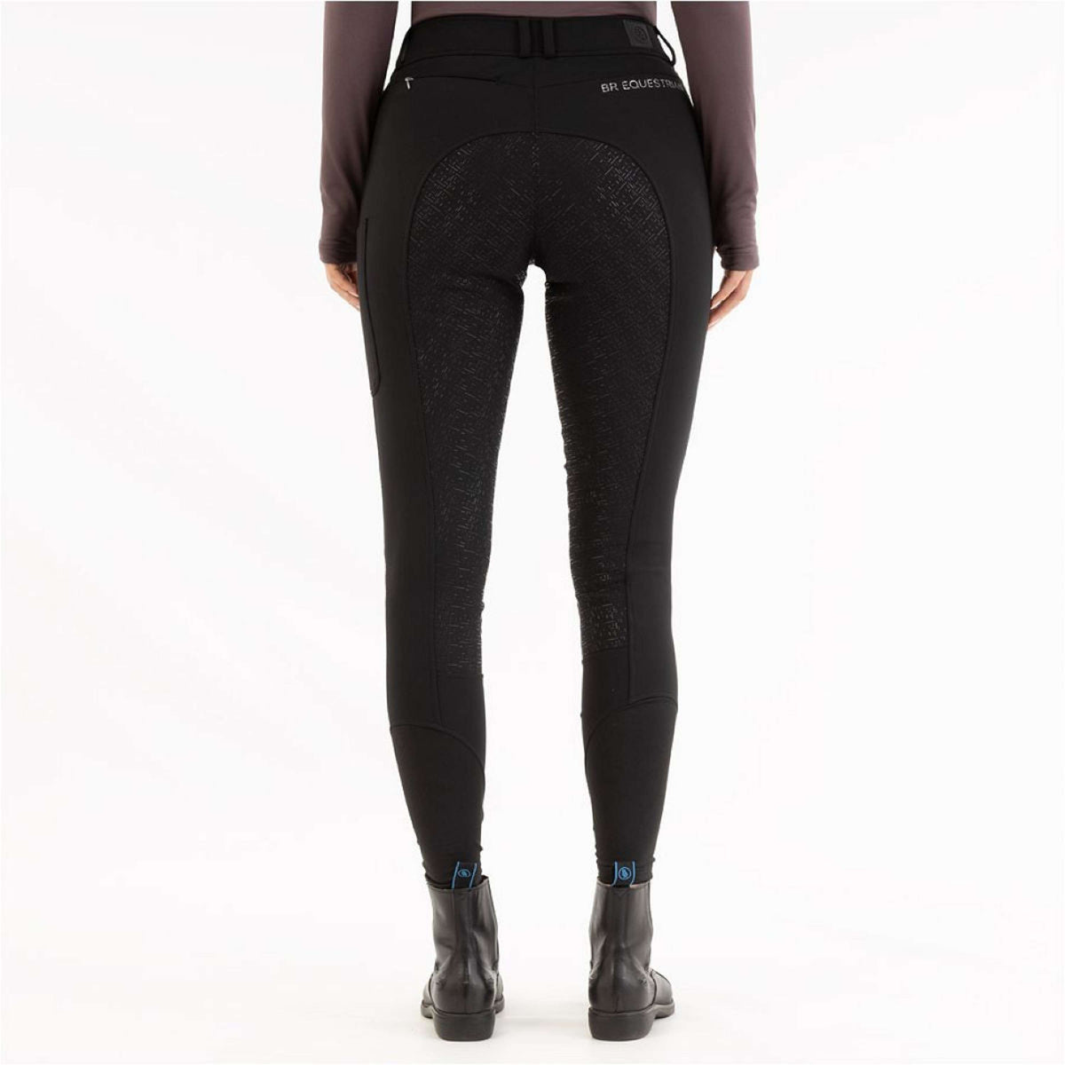 BR Rijbroek AW25 Softshell Jude Dames Siliconen Zitvlak Meteorite