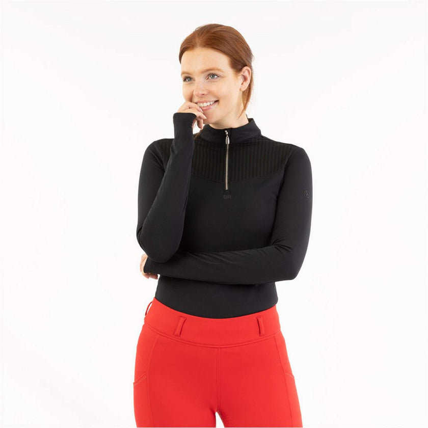 BR Pullover AW25 Half-Zip Jara Dames Meteorite BR Pullover AW25 Half-Zip Jara Dames Meteorite
