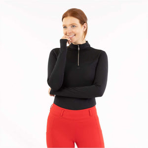 BR Pullover AW25 Half-Zip Jara Dames Meteorite