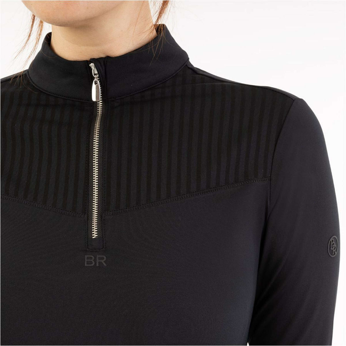 BR Pullover AW25 Half-Zip Jara Dames Meteorite