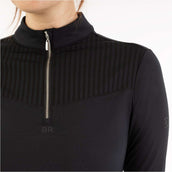 BR Pullover AW25 Half-Zip Jara Dames Meteorite