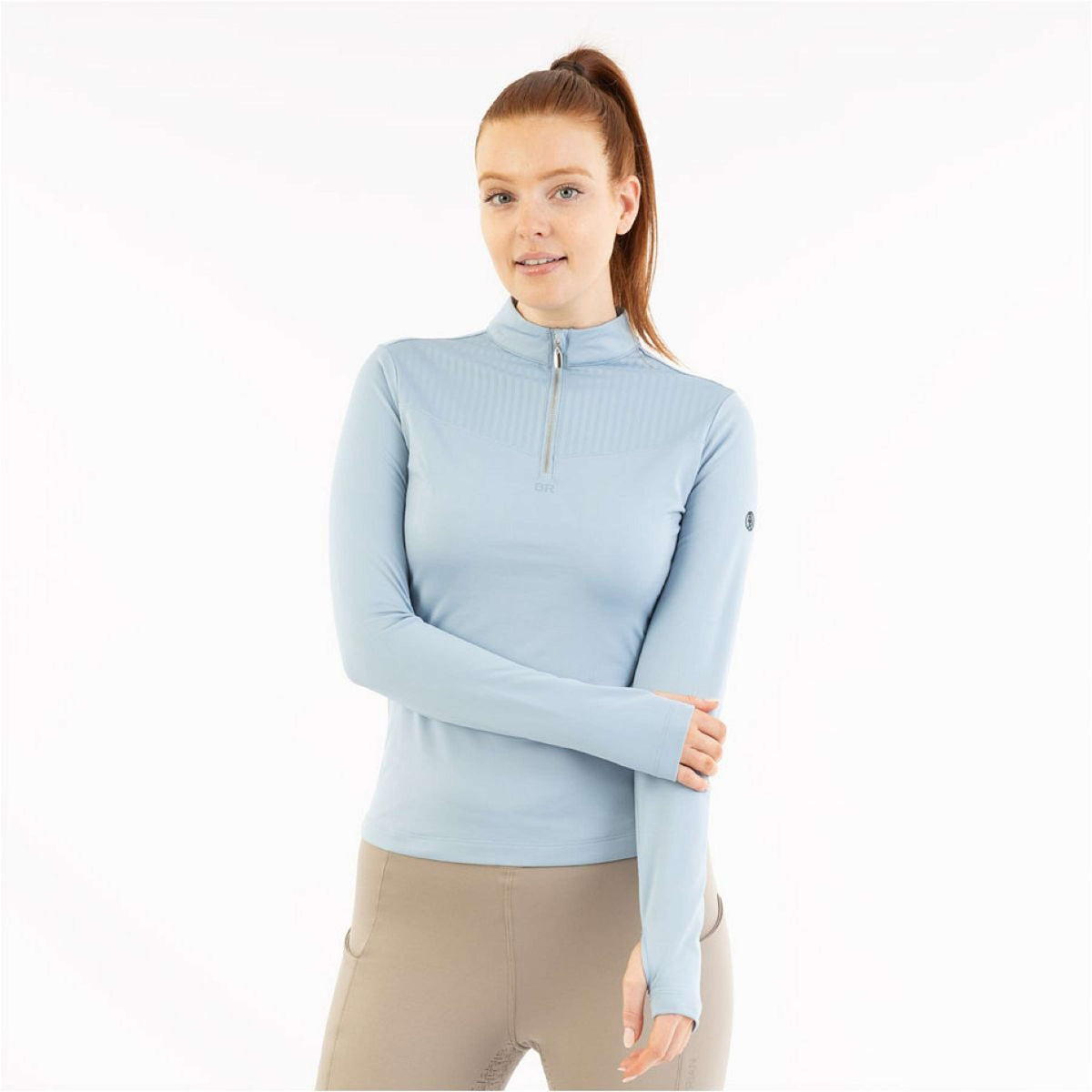 BR Pullover AW25 Half-Zip Jara Dames Ashley Blue