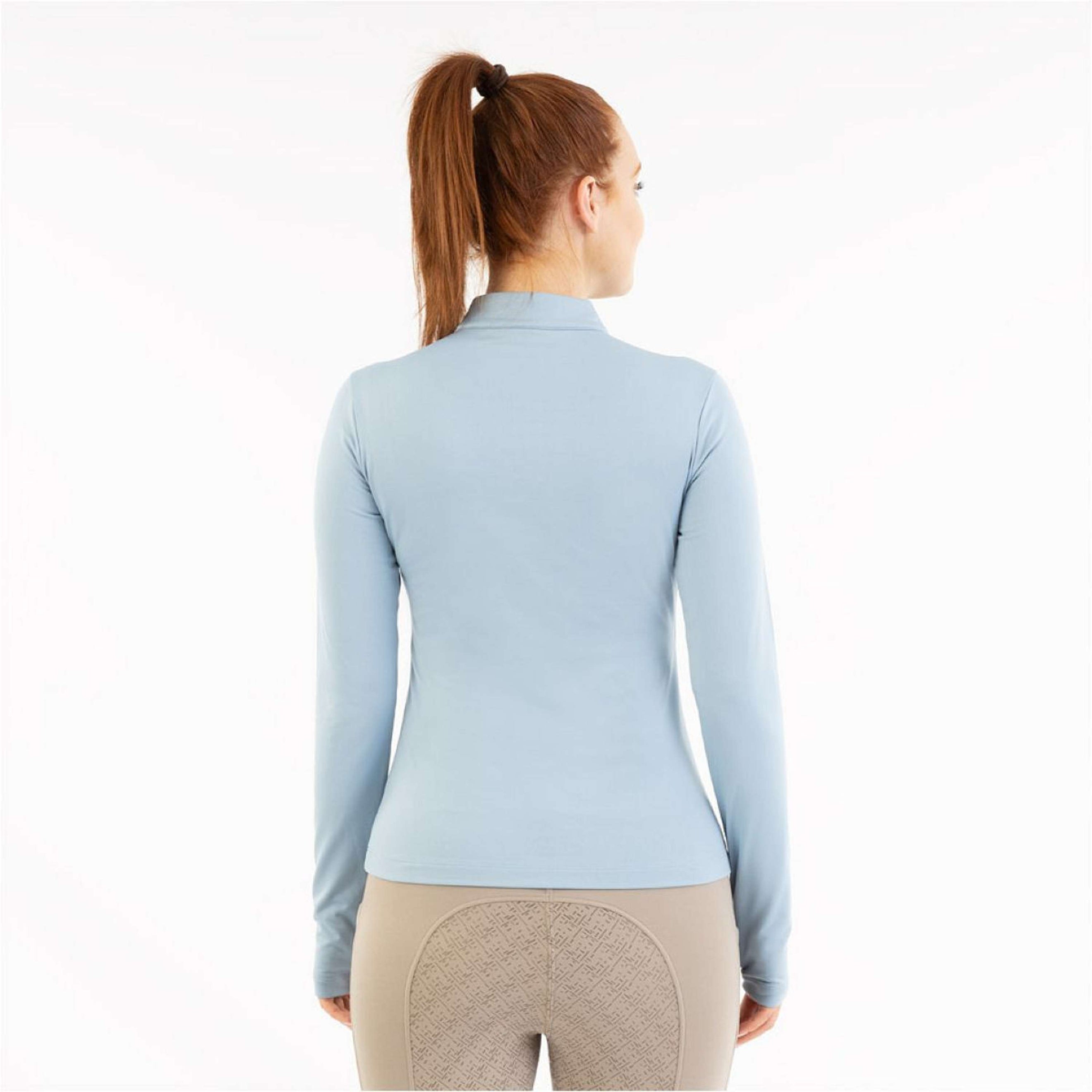 BR Pullover AW25 Half-Zip Jara Dames Ashley Blue BR Pullover AW25 Half-Zip Jara Dames Ashley Blue
