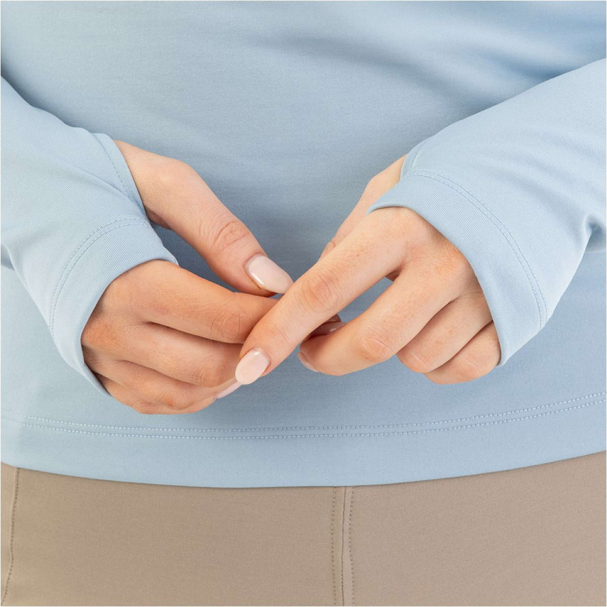 BR Pullover AW25 Half-Zip Jara Dames Ashley Blue