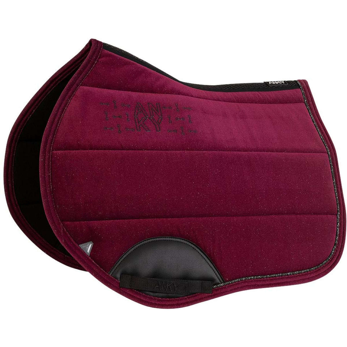 ANKY Zadeldekje AW25 Velvet Veelzijdigheid Windsor Wine