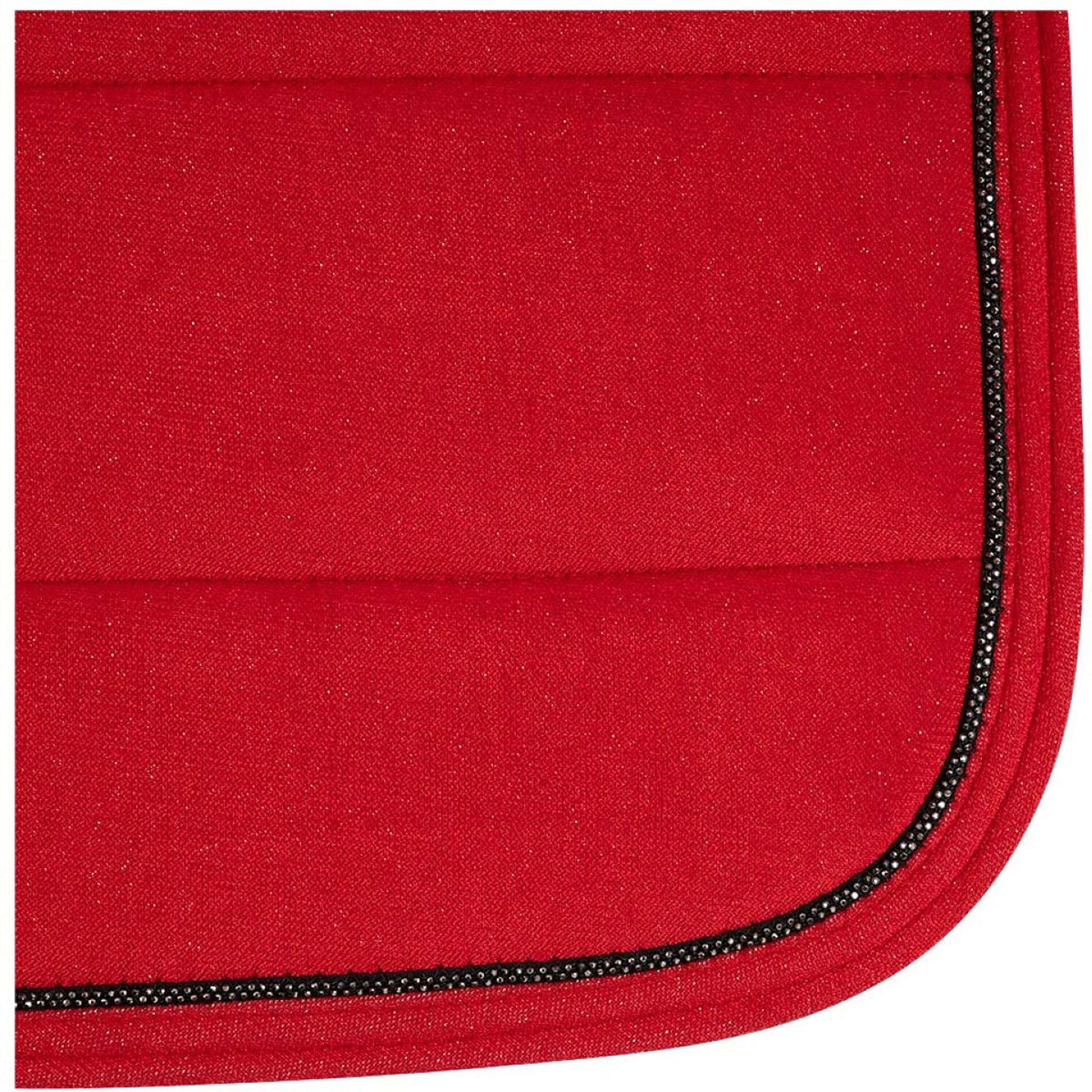 ANKY Zadeldekje AW25 Velvet Veelzijdigheid Equestrian Red ANKY Zadeldekje AW25 Velvet Veelzijdigheid Equestrian Red