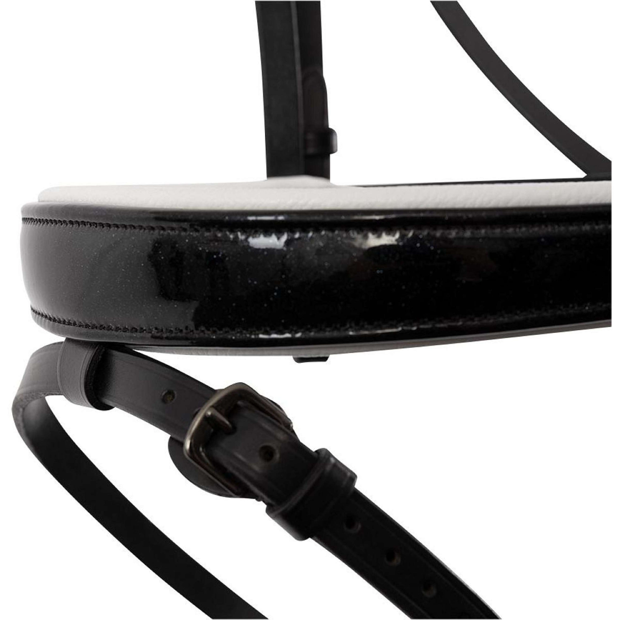 ANKY Hoofdstel Metallic Patent ATH24001 Zwart/Wit