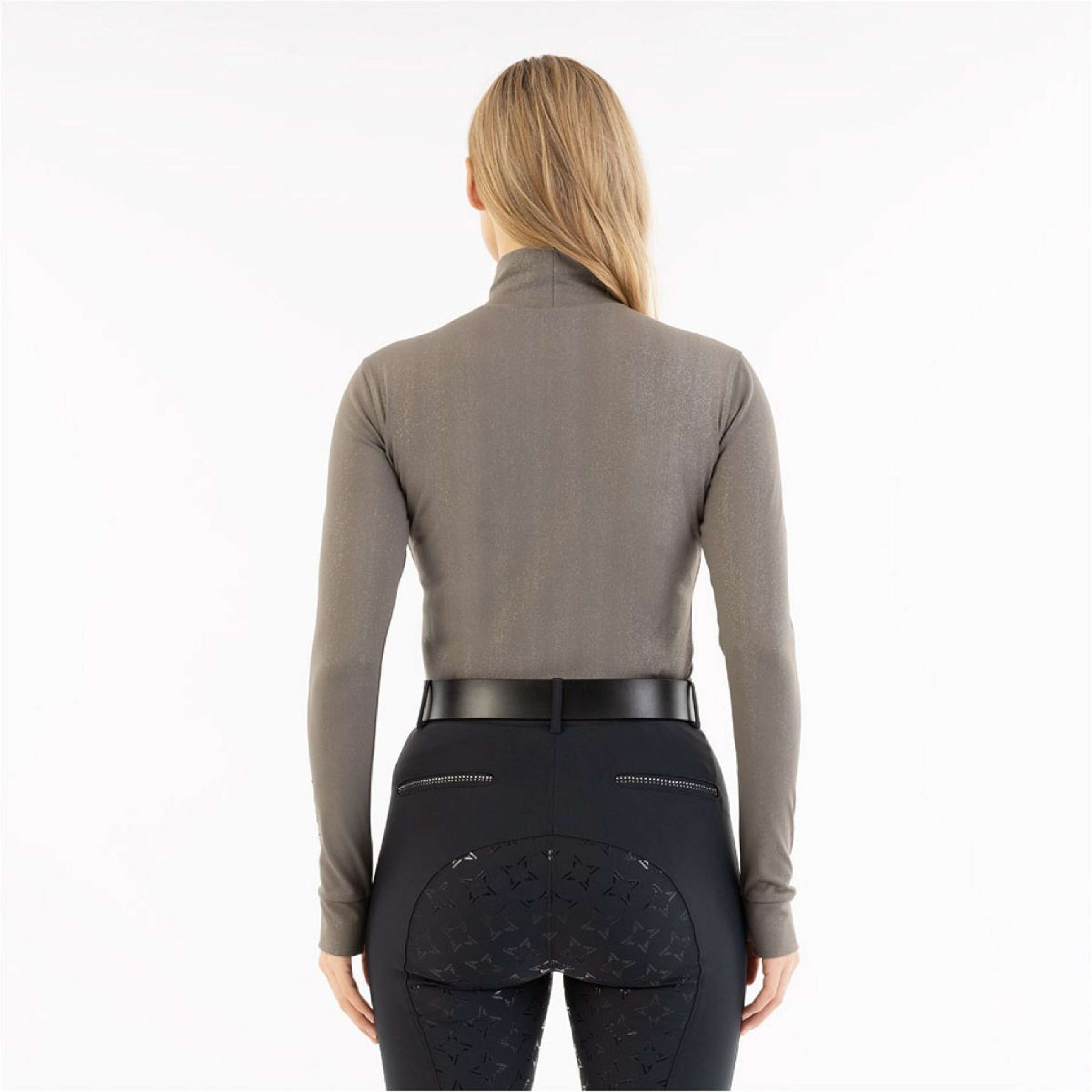 ANKY Shirt AW25 Mockneck Silver ANKY Shirt AW25 Mockneck Silver