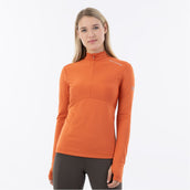 BR Shirt Dewie met Rits Mecca Orange