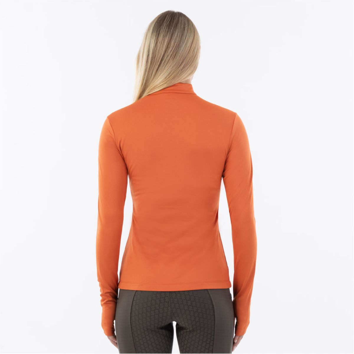 BR Shirt Dewie met Rits Mecca Orange