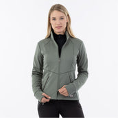 BR Jas Debby Softshell Teddy Agave Groen