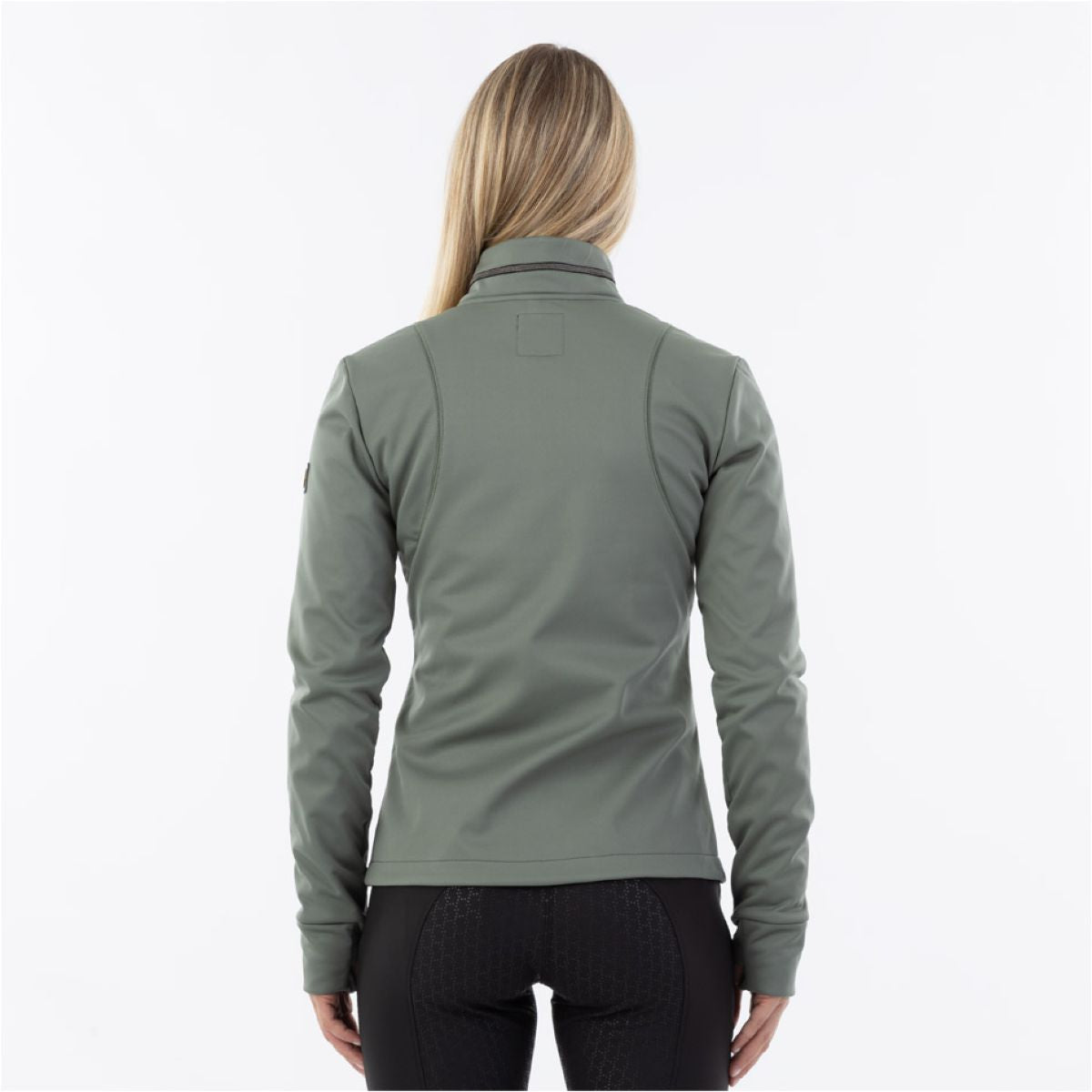 BR Jas Debby Softshell Teddy Agave Groen