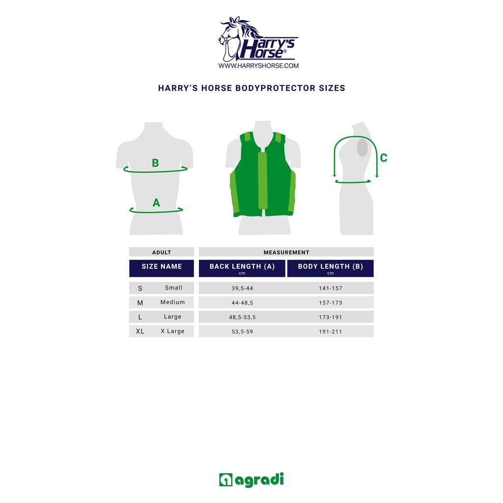 Harry's Horse Rugprotector Zwart