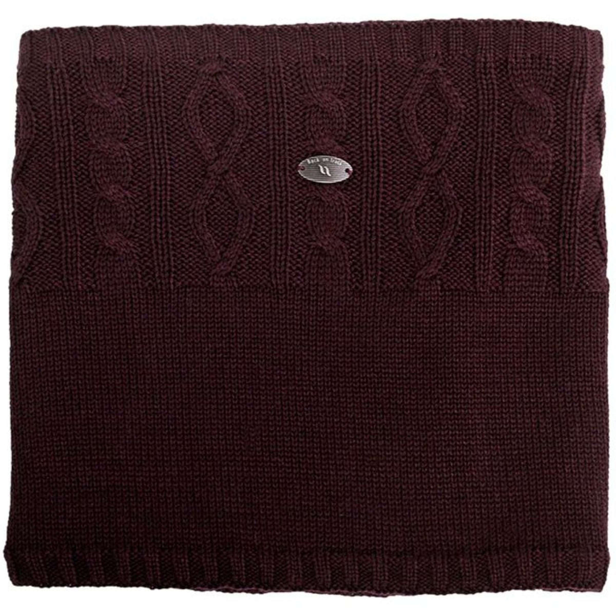 Back on Track Nekwarmer Daisy Bordeaux