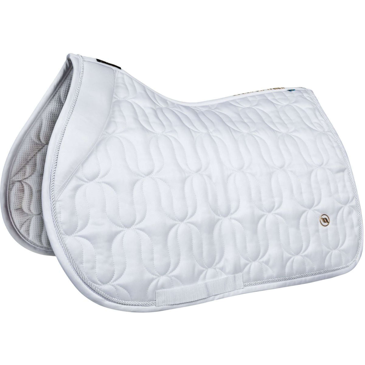 Back on Track Zadeldekje Deep Nights Springen Wit