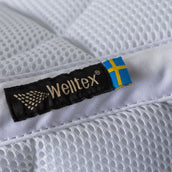 Back on Track Zadeldekje Airflow Dressuur Wit.