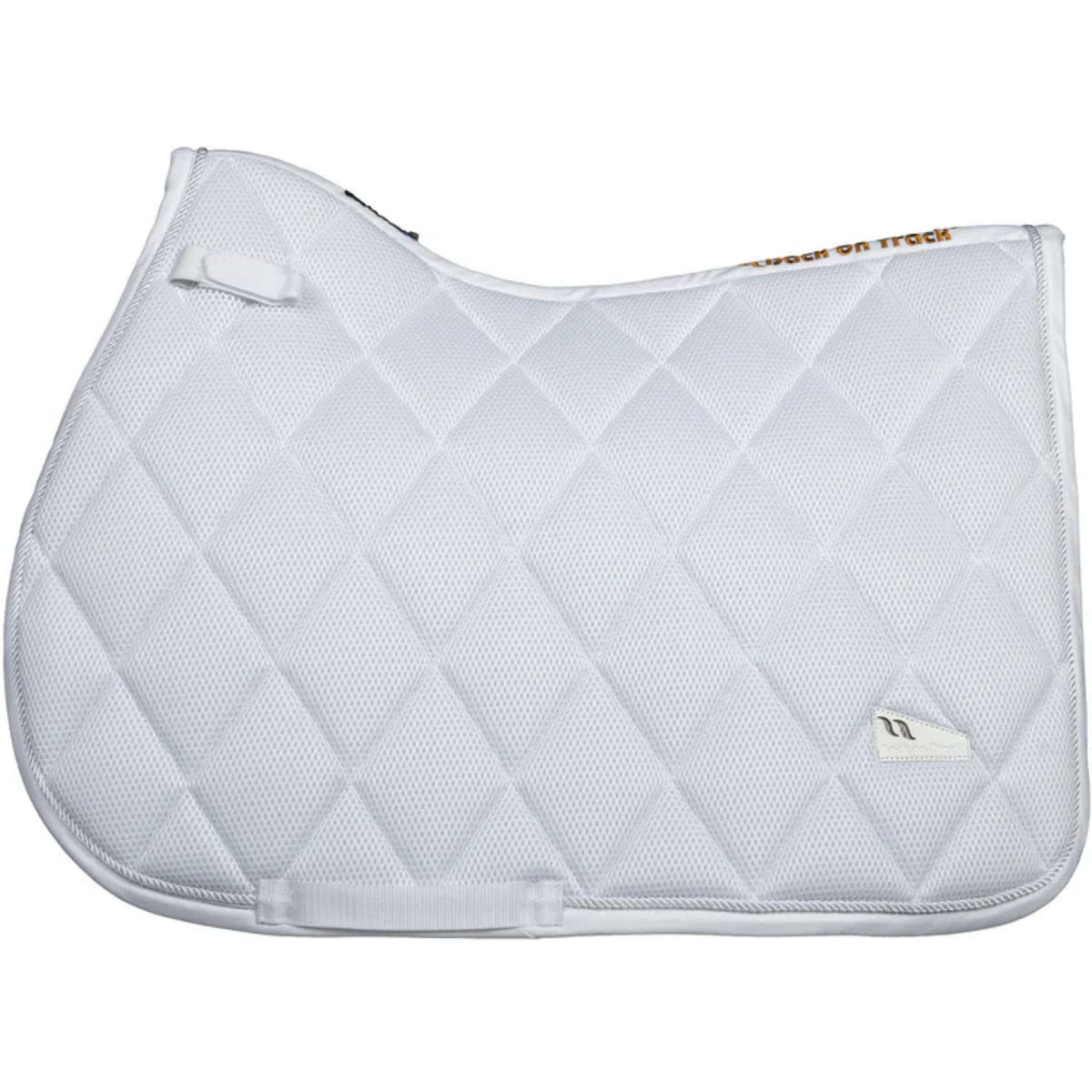 Back on Track Zadeldekje Airflow Springen Wit.