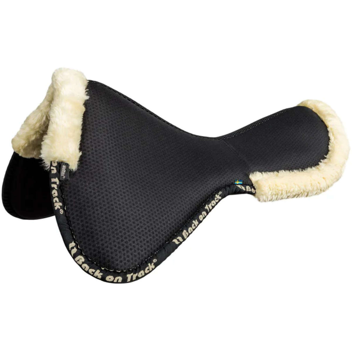 Back on Track Zadelonderlegger Impact Zwart