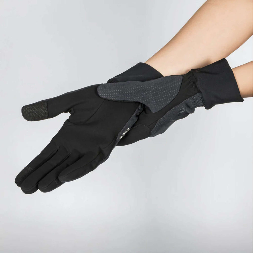 Back on Track Handschoenen Outback Velvet Grip Zwart.