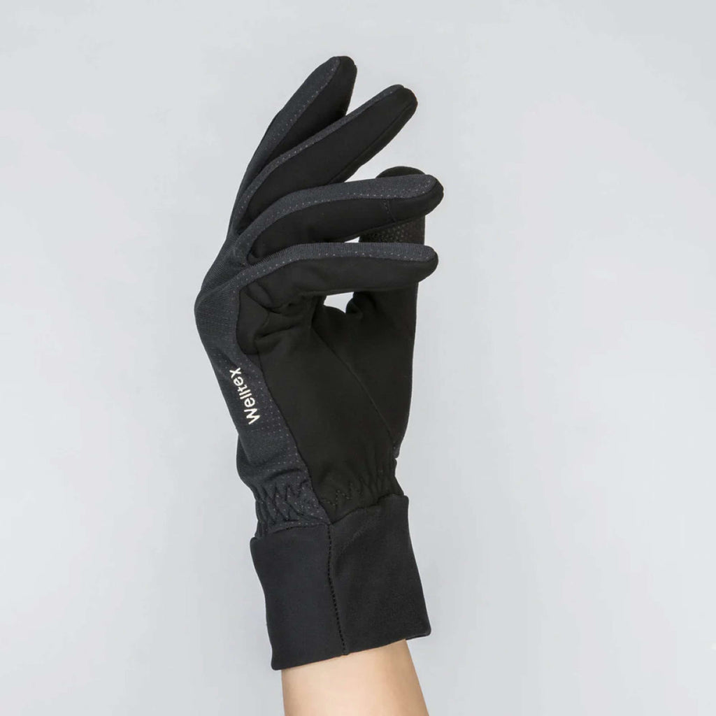 Back on Track Handschoenen Outback Velvet Grip Zwart.