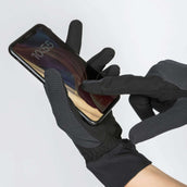 Back on Track Handschoenen Outback Velvet Grip Zwart.